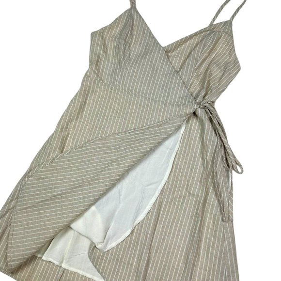 LINEN LUX Wrap From Summer Dress - Picture 4 of 5